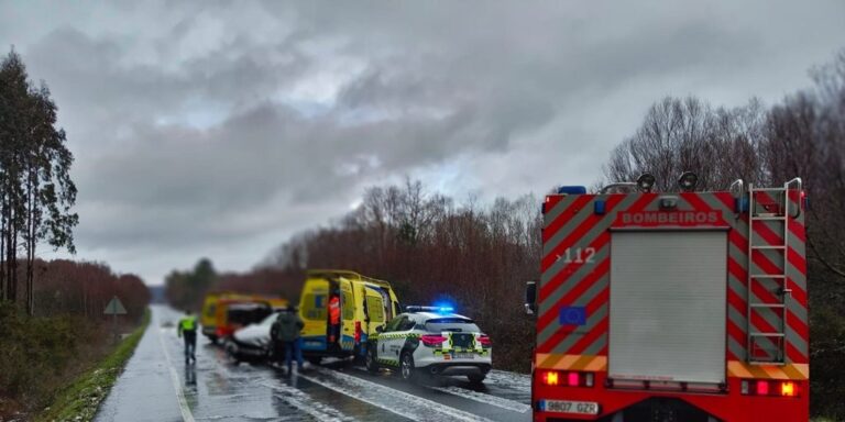 El temporal deja un siniestro con un muerto y mantiene a Galicia en alerta hasta el lunes