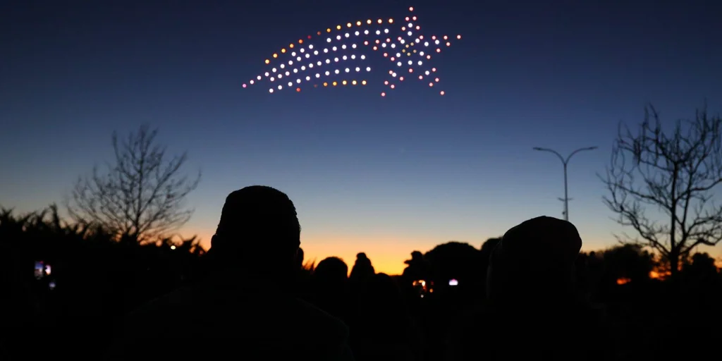 Cientos de drones y unos Reyes Magos viajeros recorrerán la comunidad de Madrid este fin de semana