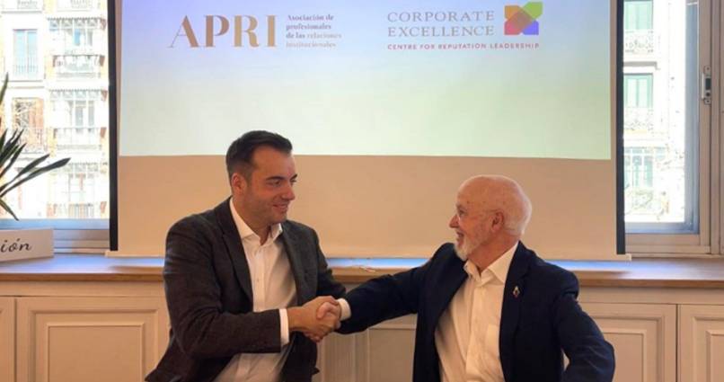 APRI y Corporate Excellence firman un convenio para poner en valor el papel de los Asuntos Públicos