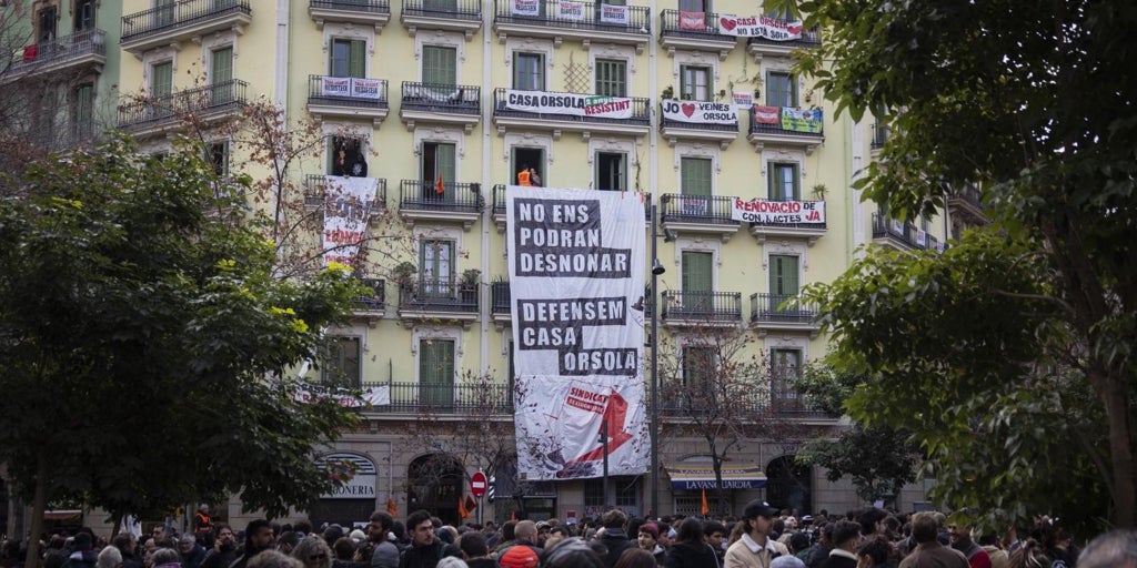 Casa Orsola, inquilinos en rebeldía en la Barcelona del alquiler imposible