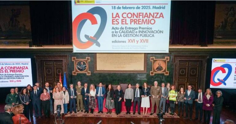 Estas organizaciones se hacen con los Premios a la Calidad e Innovación en la Gestión Pública