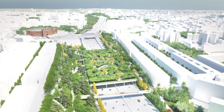 Parque Ventas: una plataforma verde sobre la M-30 para unir Salamanca y Ciudad Lineal