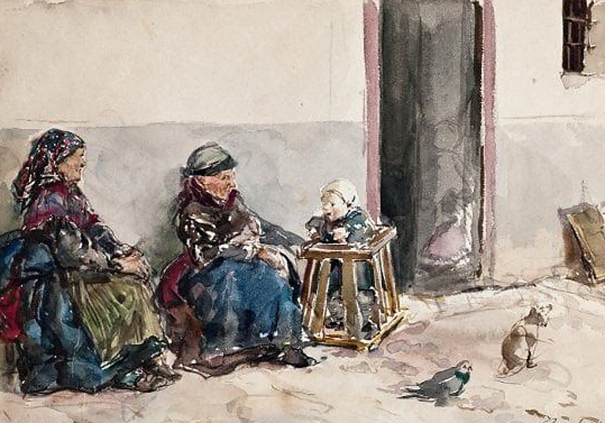 El Prado reivindica a Ricardo de Madrazo con una muestra de dibujos y acuarelas