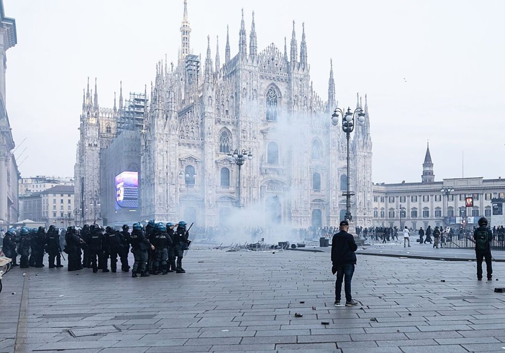 Italia reforzará la seguridad en Milán con 500 militares tras los disturbios
