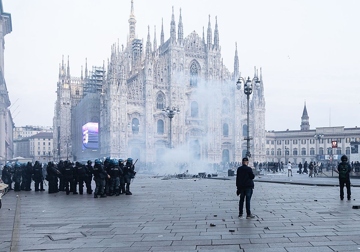Italia reforzará la seguridad en Milán con 500 militares tras los disturbios