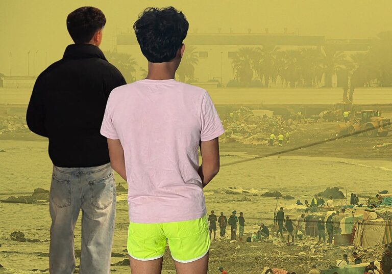 Migrantes LGTBI denuncian violencia y desprotección tras llegar a Ceuta desde Marruecos