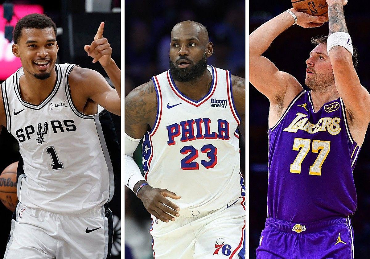 Wembanyama, LeBron y Doncic encabezan una NBA renovada en busca del anillo